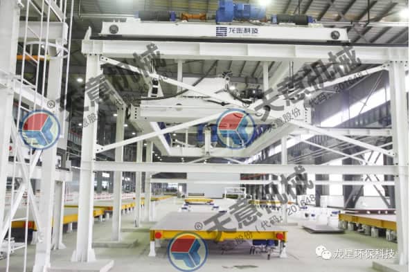 熱烈祝賀天意機(jī)械與龍星科技PC構(gòu)件生產(chǎn)線順利交接！