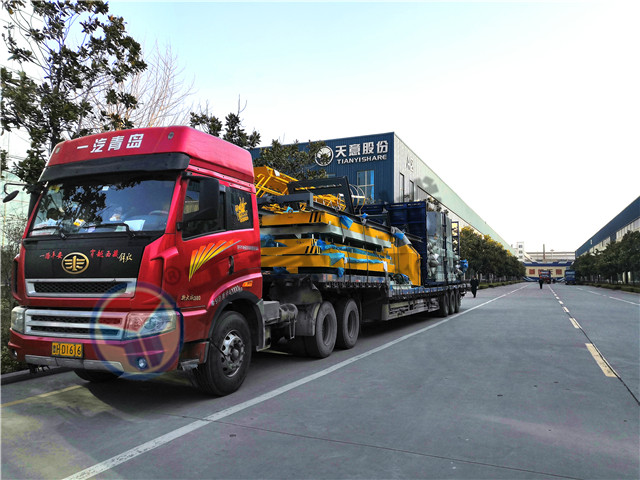 陽春三月 天意機械發(fā)貨忙