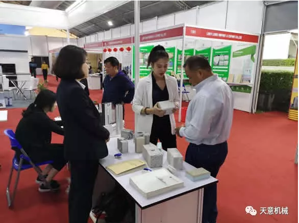 陽春三月，天意機(jī)械亮相2019年越南河內(nèi)建材展